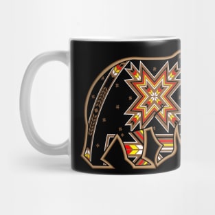 Tribal Bear Walking Mug